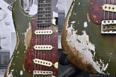 Fender Custom Shop Guitar Planet Exclusive 1961 Stratocaster Heavy Relic -Aged Olive Green-_8