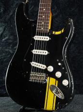 John Cruz Custom Guitars 【夏のボーナスセール】Premier Fifty Crossville ST "Eire" -Onyx Black with Yellow Stripe- 2022USED!!_5