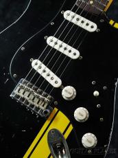 John Cruz Custom Guitars 【夏のボーナスセール】Premier Fifty Crossville ST "Eire" -Onyx Black with Yellow Stripe- 2022USED!!_9