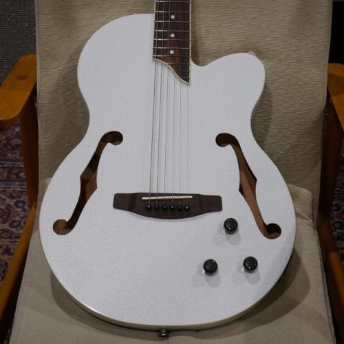 ELK Delsteel 6 / White Sparkle 【薄型エレアコ】