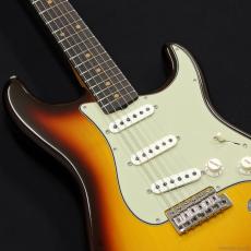 Fender Custom Shop Vintage Custom 1959 Stratocaster Time Capsule Package - Rosewood #R126390 [Chocolate 3-Tone Sunburst_5