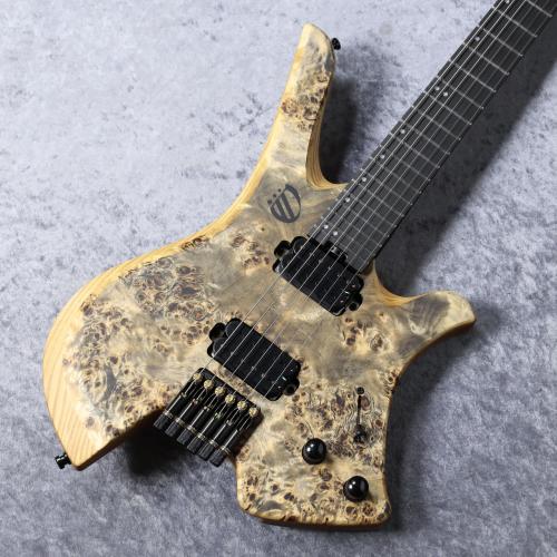 Overload Custom Guitars Themis 6 " Poplar Burl "