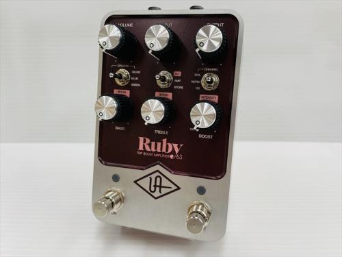 Universal Audio UAFX Ruby '63 Top Boost Amplifier