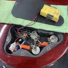 Gibson Les Paul Junior Special Double Cut Cherry with Bigsby Mod_11