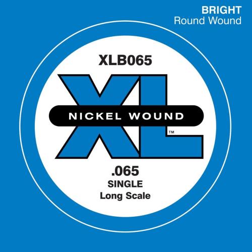 D'addario XLB065 ベース弦 XL Nickel Wound Long Scale 065 【バラ弦1本】