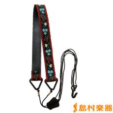 KIWAYA NO1200 ブラック(BLK)カミヤ ウクレレ用ストラップ