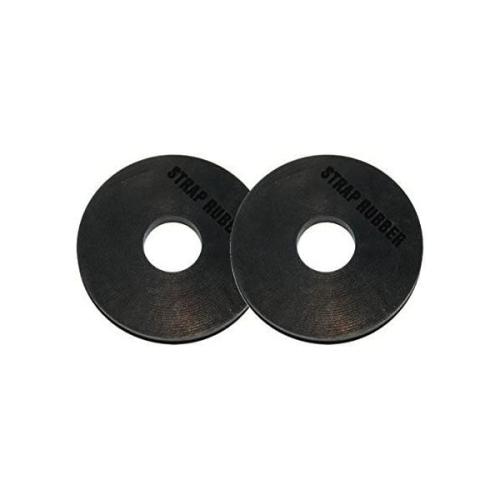 HARRY'S STRAP RUBBER BK ストラップラバー ブラック2枚入 ストラップロック