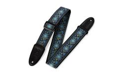 LEVY'S M8HT-04 刺繍風 ストラップ ギター プリントM8HT04