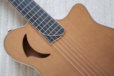 Yokoyama Guitars Leaf-Quiet Red Cedar Top / Nylon w/ 46.0mm Nut Width_11