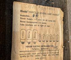 Fender 1965 Vibrolux Reverb Amp "AA864"【G-CLUB TOKYO】_17