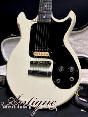 Gibson Joan Jett Signature Melody Maker 2009 Worn White Aged Satin /Medium Scale w/Burstbucker PU 2.96kg "No-Frills Rock"_2