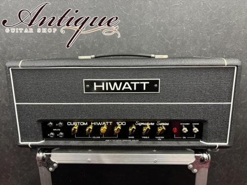 Hiwatt CP-103 Pete Townshend Signature Custom 100 Head 2010 Black /EL34×4&Point to Point "Mint Condition"
