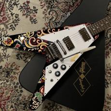 Epiphone 【Psychedelic Painted 】Inspired by Gibson Custom Jimi Hendrix "Love Drops" Flying V (24121525051)