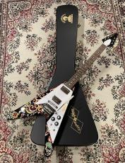Epiphone 【Psychedelic Painted 】Inspired by Gibson Custom Jimi Hendrix "Love Drops" Flying V (24121525051)_2