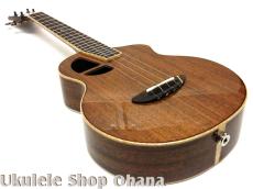 L.Luthier [Le Maho Tenor w/EQ] テナー カッタウェイ マホガニー単板 サイドホール/PU付_8