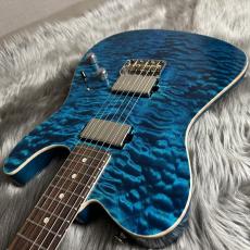 TOM ANDERSON Top T Quilted Maple Bora Bora Blue with Binding Custom Order【極上キルトトップ】【現物画像】_4