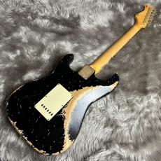 FREEDOM CUSTOM GUITAR RESEARCH O.S. Retro Series ST / Black (Played Finish)【現物画像】_5