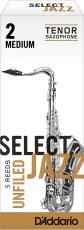 RICO JAZZ ジャズセレクト サックスリード テナーサックス用 【アンファイルド】 【硬さ:2M】 【5枚入り】