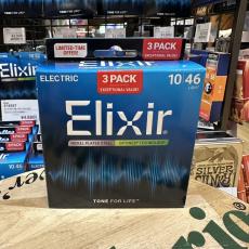 Elixir #16572　3セットパック10/46　ニッケル弦　OPTIWEB TECHNOLOGY