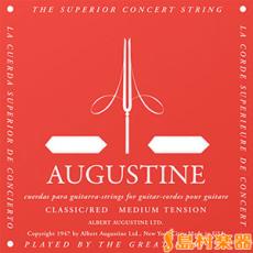 Augustine アカ6 クラシックギター弦 CLASSIC/RED ミディアムテンション 6弦:0425【バラ弦1本】
