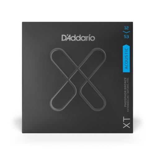 D'addario XTAPB1253 フォスファーブロンズ コーティング弦 12-53 ライトアコースティックギター弦