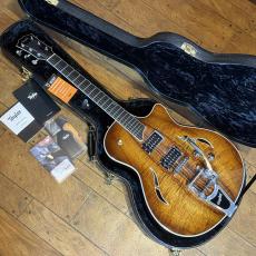 Taylor 35th Anniversary XXXV T3B-K Feathered KOA Top with Bigsby_2