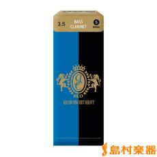 D'Addario Woodwinds/RICO LRICGCBCL3.5 リード バスクラリネット用 グランドコンサートセレクト 【硬さ:3 1/2】 【5枚入り】トラデ