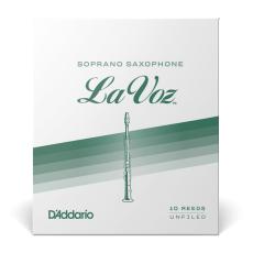 LaVoz Rico ラヴォーズ サックスリード ソプラノサックス用 【硬さ:M(ミディアム)】 【10枚入り】