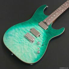 Soloking MS-1 Custom 24HH QMT TQWSF(Turquoise Wakesurf)_2