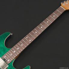 Soloking MS-1 Custom 24HH QMT TQWSF(Turquoise Wakesurf)_3