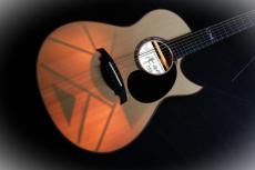 A.Kuwano Guitars（桑野亜矢喜） カスタムメイド　ハカランダ・カッタウェイ　セール期間限定価格_7