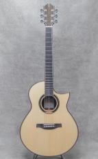 Ikko Masada Guitars Model A Cutaway German Spruce / African Blackwood_2