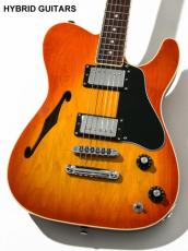 RY Guitar Korina Tele-Hollow 2H Ice Tea Burst 2023