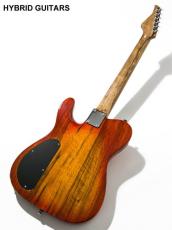 RY Guitar Korina Tele-Hollow 2H Ice Tea Burst 2023_4