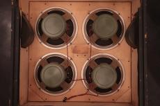 Marshall 1969 1960B 4x12 Cainet "Salt & Pepper Saran with Celestion G12H Speaker"_5