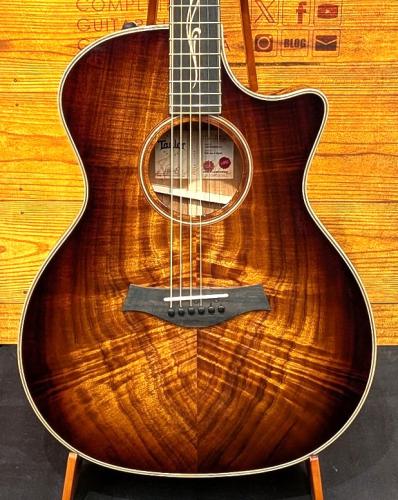 Taylor K24ce J-Spec【杢目選定 買い付け個体】【細身ネックの限定モデル】【48回払い無金利】