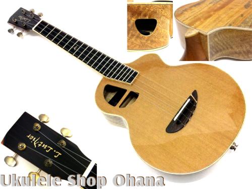 L.Luthier [Le Manga C w/EQ] テナー シダー/マンゴー総単板 PU付