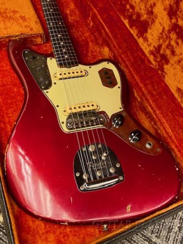 Fender 【夏のボーナスセール】 1964 Jaguar -Candy Apple Red / Matching Head- 【Owned by Yoshiaki Kato】【for Player!】【Vintage】