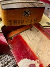 Fender 【夏のボーナスセール】 1964 Jaguar -Candy Apple Red / Matching Head- 【Owned by Yoshiaki Kato】【for Player!】【Vintage】_11