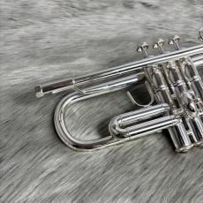 Bach 180ML37SP イエローブラス・シルバー仕上げ B♭ トランペット 【37ベル】　吹奏楽_2