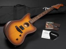Fender Acoustasonic Standard Jazzmaster ~Honey Burst~_2