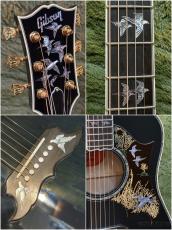 Gibson 【実機動画あり】Custom Shop ~Dealer Select~ Doves in Flight -Ebony- #22984025【48回迄金利0%対象】【送料当社負担】_10