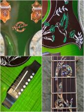 Gibson 【実機動画あり】Custom Shop ~Dealer Select~ Hummingbird Ultima -Emerald Green- #21185006【48回迄金利0%対象】【送料当社負担】_10