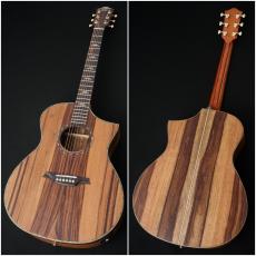 Bromo Guitars 【B級特価品!】 BAR4GCE 【動画あり】【国内工房セットアップ!】【オール単板】【P.U付】_5