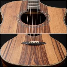 Bromo Guitars 【B級特価品!】 BAR4GCE 【動画あり】【国内工房セットアップ!】【オール単板】【P.U付】_7
