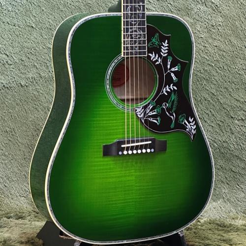 Gibson 【実機動画あり】Custom Shop ~Dealer Select~ Hummingbird Ultima -Emerald Green- #21185006【48回迄金利0%対象】【送料当社負担】