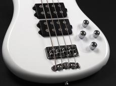 Warwick Rock Bass Corvette $$ 4st ~Solid White High Polish~_7