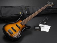 Warwick Rock Bass Corvette Classic 4st ~Almond Sunburst Transparent~_2