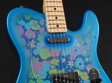 Fender Made in Japan Limited Telecaster Maple Fingerboard ~Blue Flower~_4
