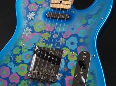 Fender Made in Japan Limited Telecaster Maple Fingerboard ~Blue Flower~_5